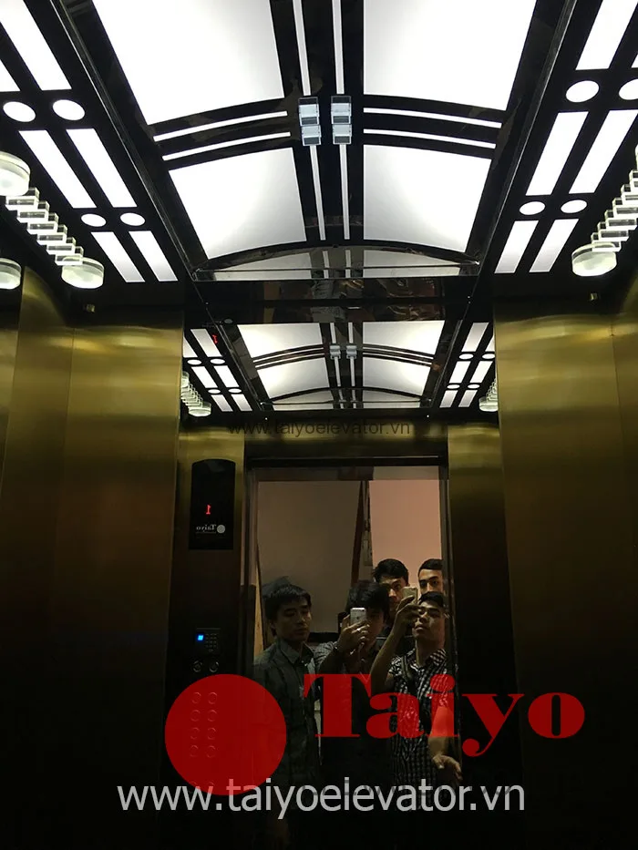 Công trình thang máy Karaoke ngõ chợ Khâm Thiên, Hà Nội 30 thang may karaoke kham thien