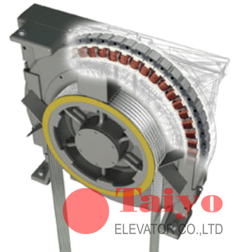 Hình ảnh động cơ thang máy không hộp số