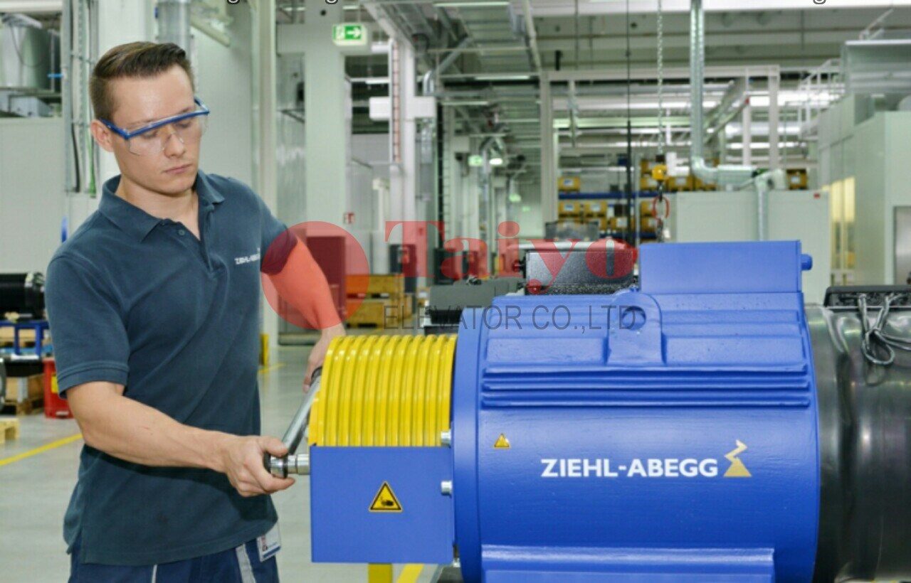 Thang máy gia đình Động cơ Đức