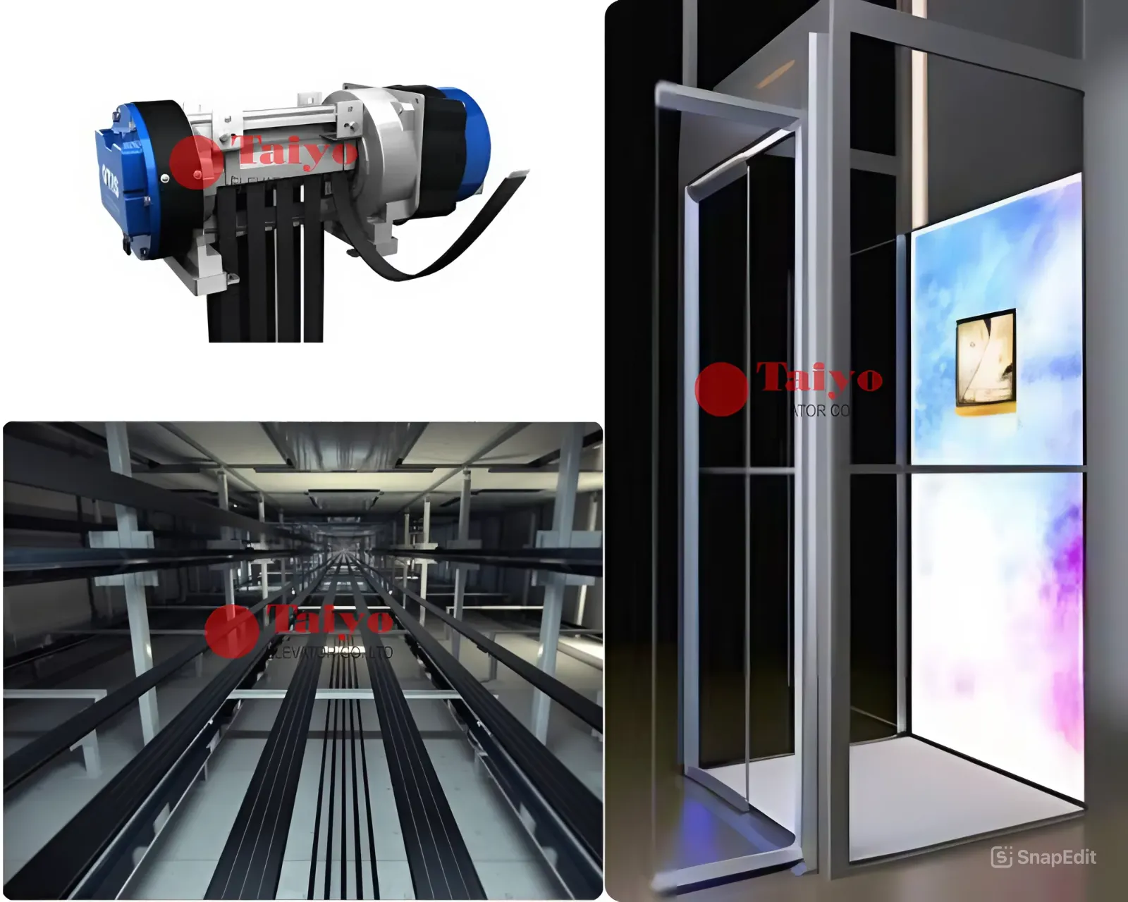 Hình ảnh về THANG MÁY SỬ DỤNG CÁP DẸT