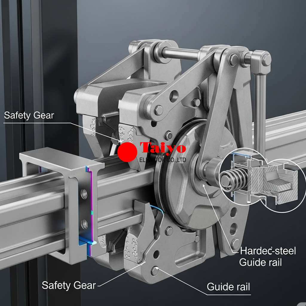 Hệ thống phanh an toàn thang máy