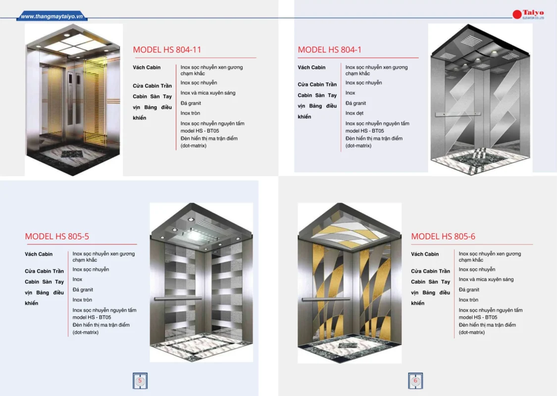 Thang Máy | Thang Máy Gia Đình | Công Ty Thang Máy Taiyo Việt Nam