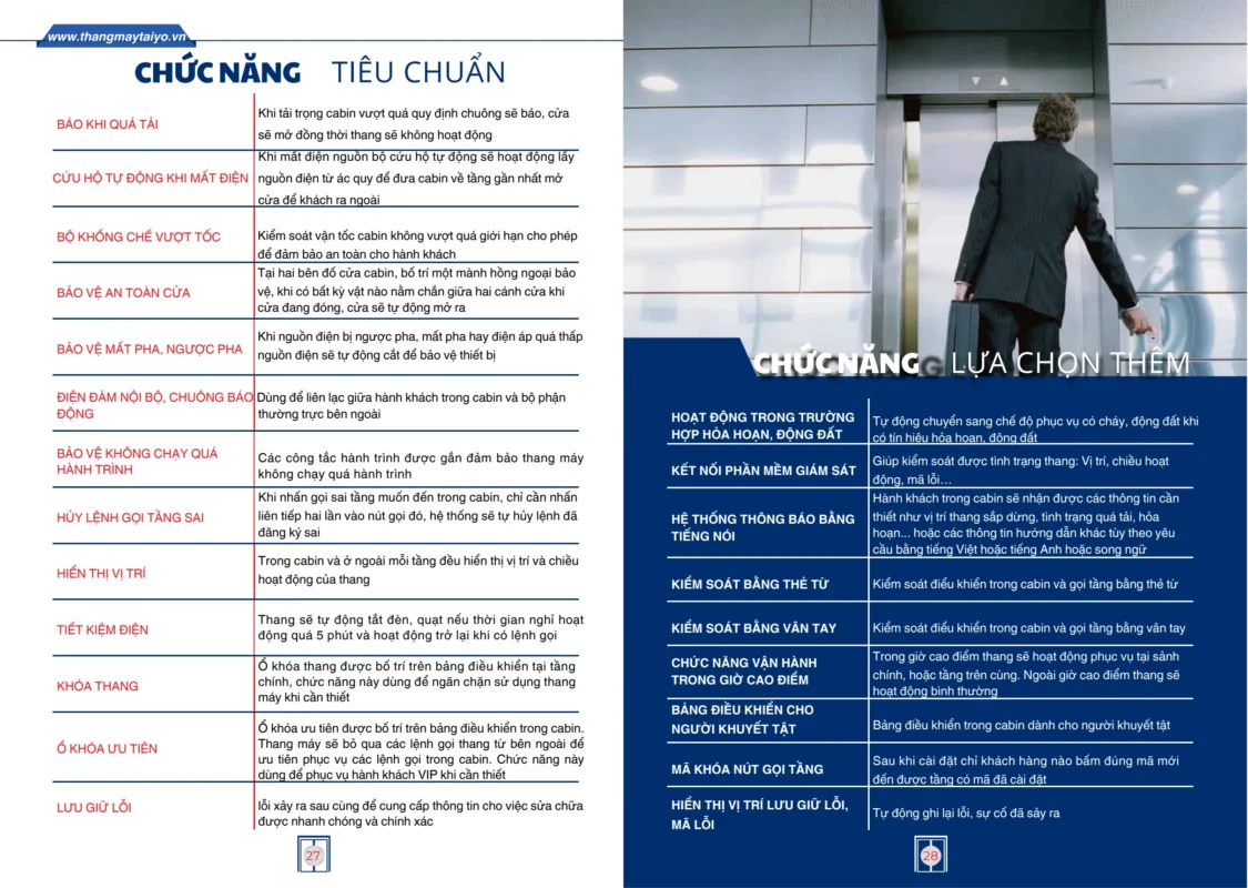 Thang Máy | Thang Máy Gia Đình | Công Ty Thang Máy Taiyo Việt Nam