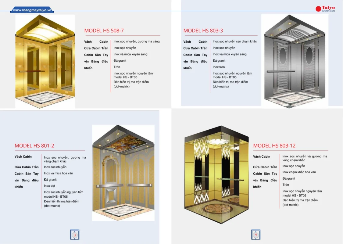 Thang Máy | Thang Máy Gia Đình | Công Ty Thang Máy Taiyo Việt Nam