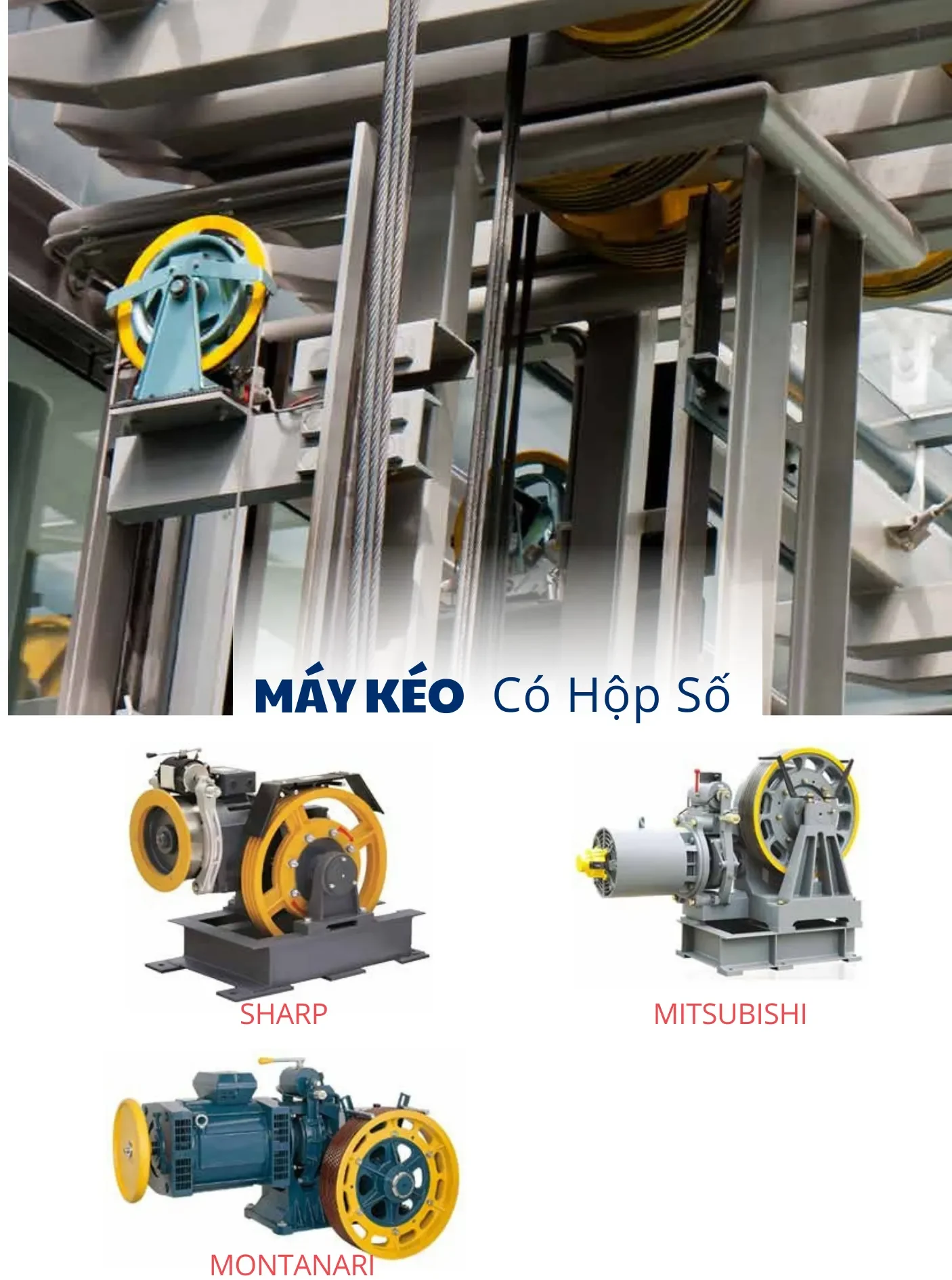 SỰ KHÁC NHAU GIỮA CÁP DẸT VÀ CÁP XOẮN TRONG THANG MÁY