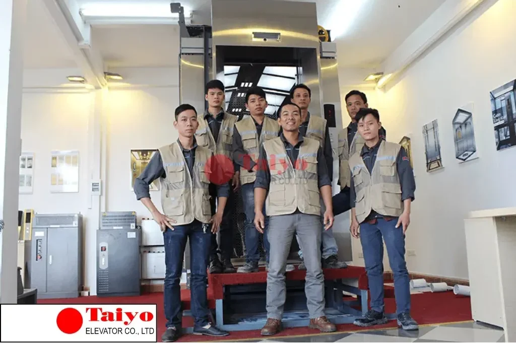 BẢO TRÌ THANG MÁY ĐỘNG CƠ Ý TẠI Hà Nội