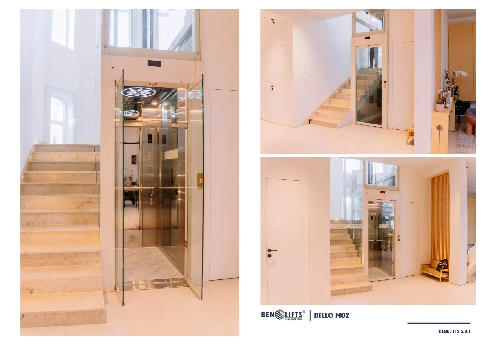 LẮP THANG MÁY KHÔNG CÓ HỐ THANG