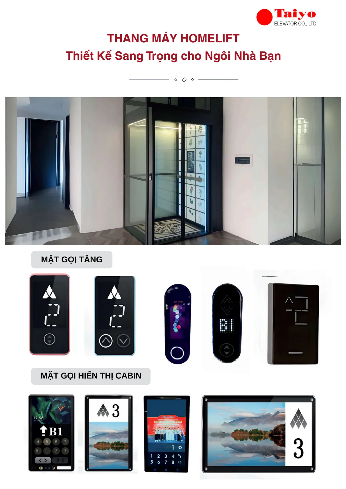 Thang máy lomelift mini cho nhà cải tạo