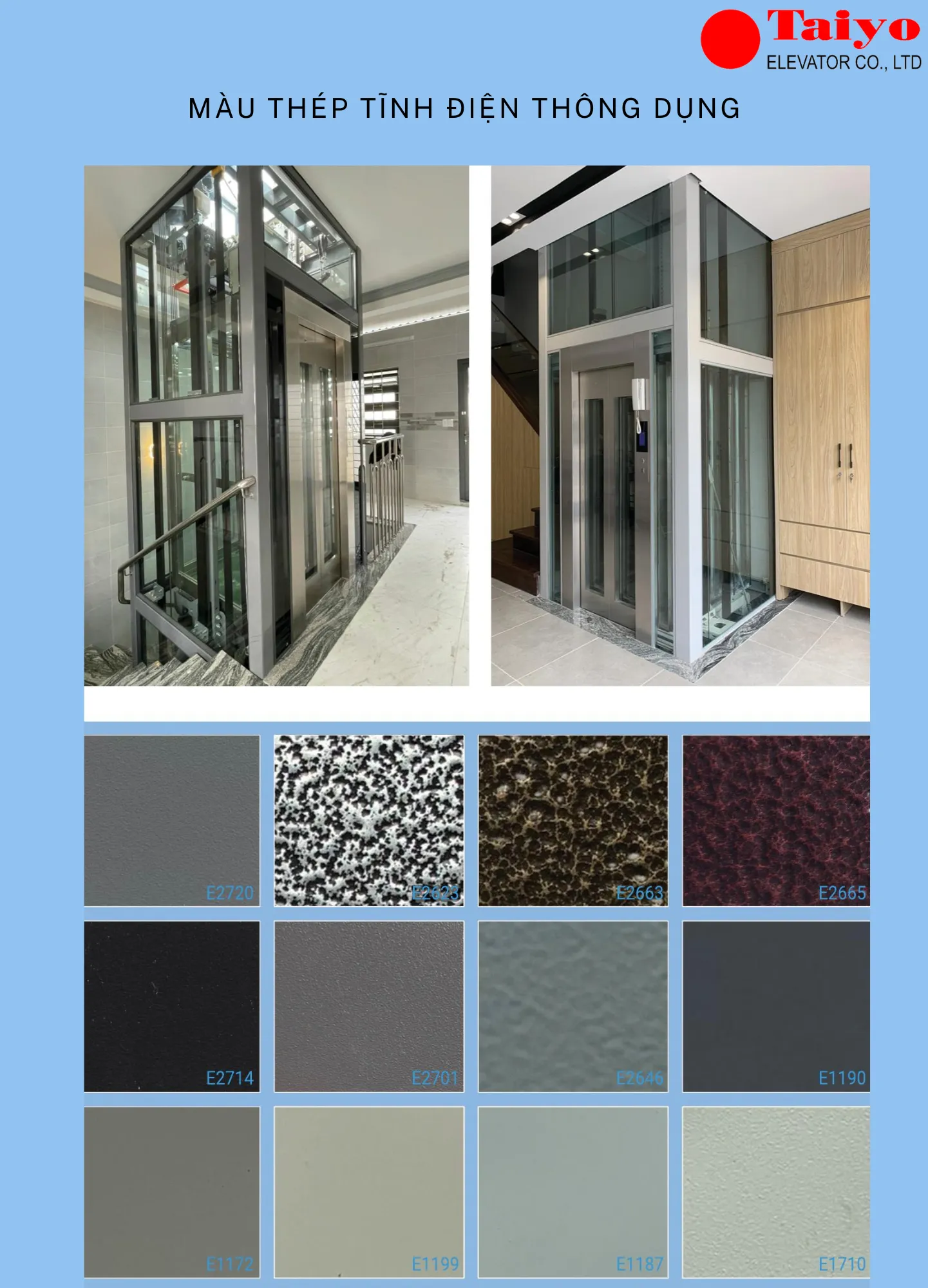 Bảng giá thi công trọn gói thang máy khung thép tại Hoàn Kiếm, Hà Nội