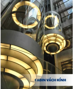 Thang máy vách kính ngoài trời