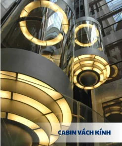 Thang máy vách kính ngoài trời