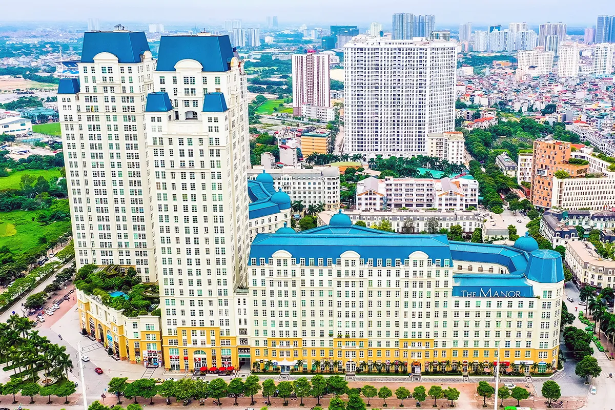 Lắp thang máy gia đình tại KĐT The Manor Mỹ Đình - Hà Nội