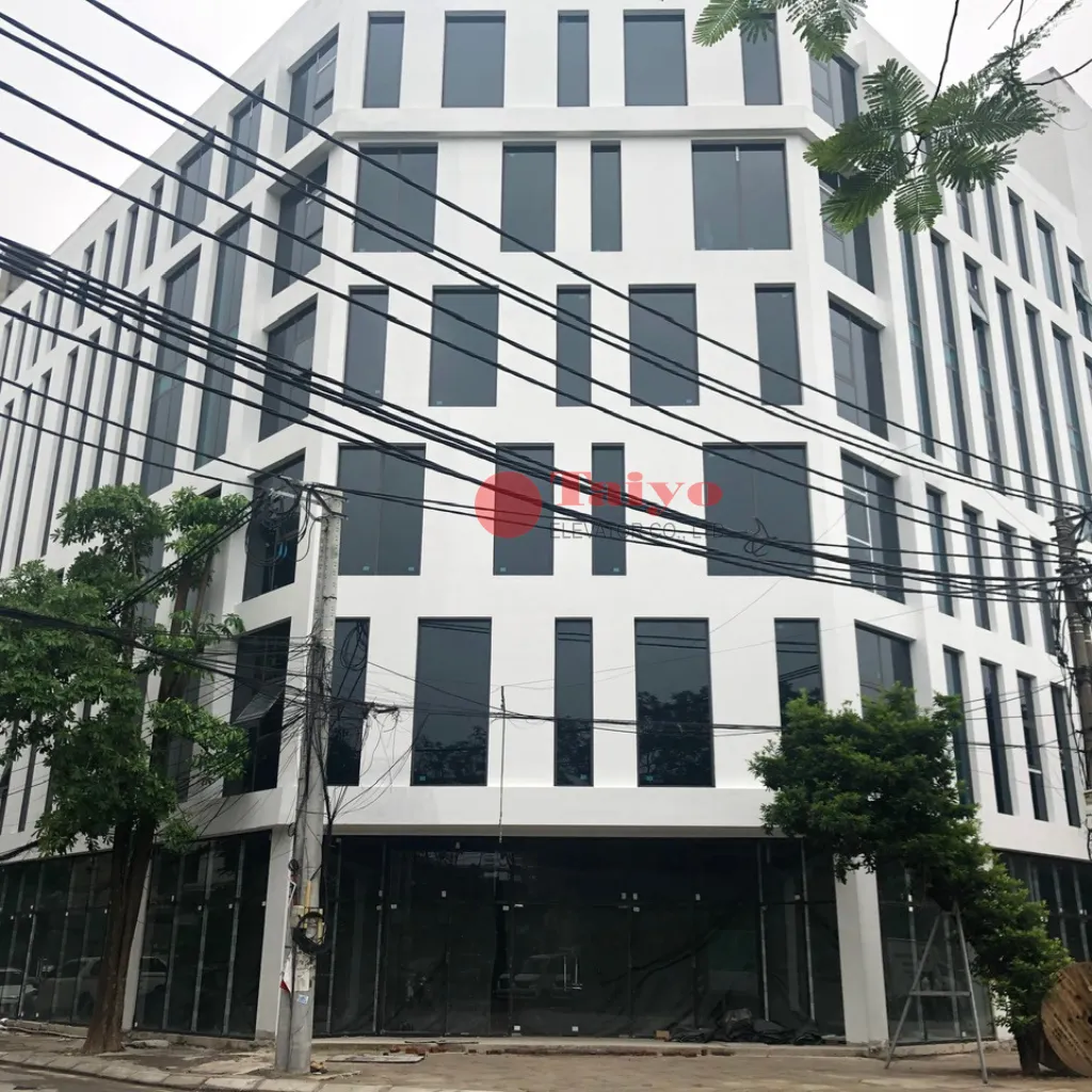 Cập nhật công trình lắp thang máy tại KCN Triều Khúc