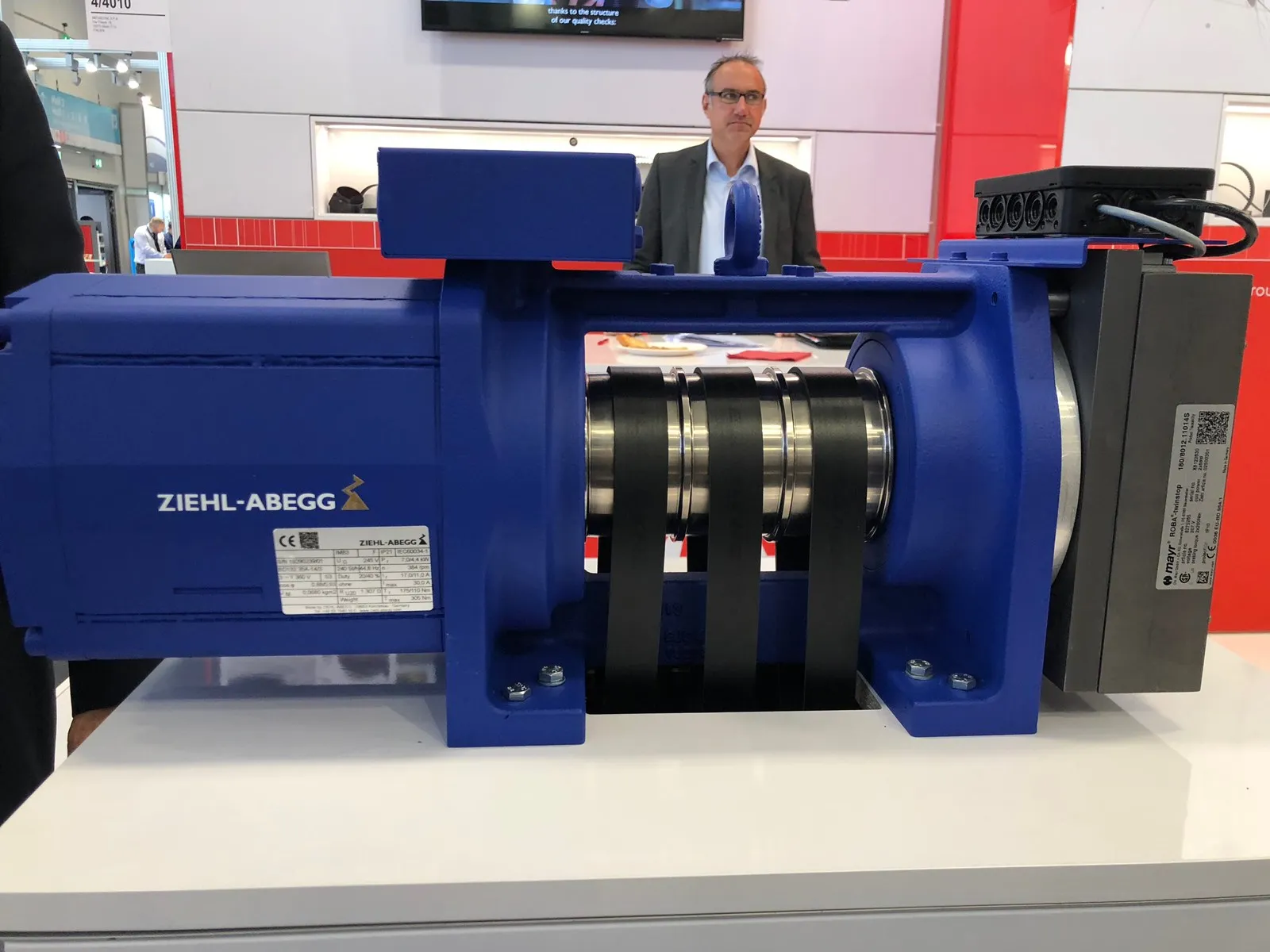 Động cơ cáp dẹt ZIEHL ABEGG ZAtop Germany (Đức)