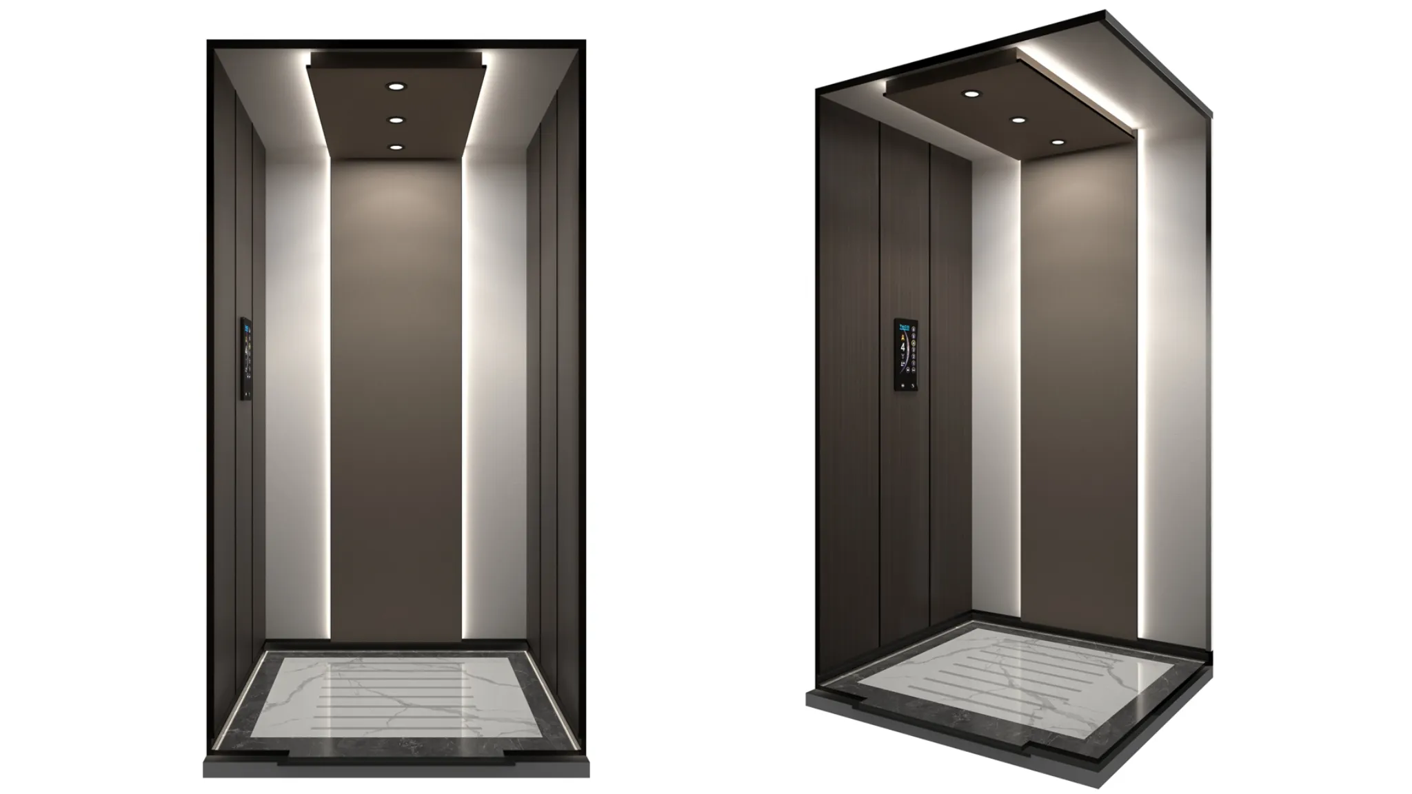 Các mẫu cabin thang máy hot nhất 2025