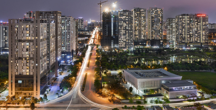 Lắp thang máy tại Khu đô thị Ngoại Giao Đoàn