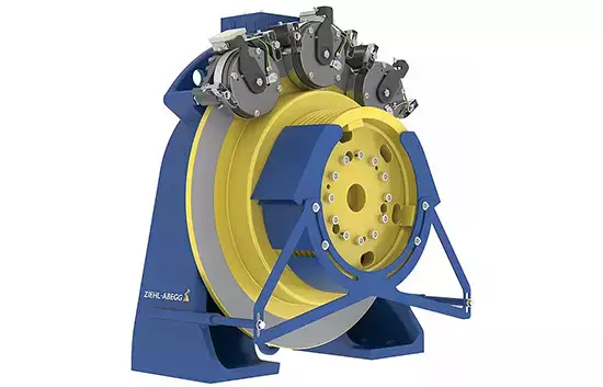 Aufzugsantrieb ZAsyn SM860 550 353