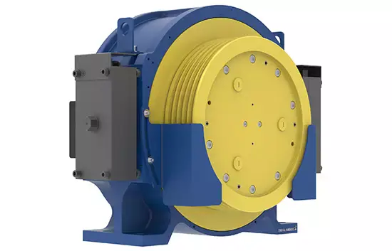 Aufzugsantrieb ZAsyn2 SM500 550 353