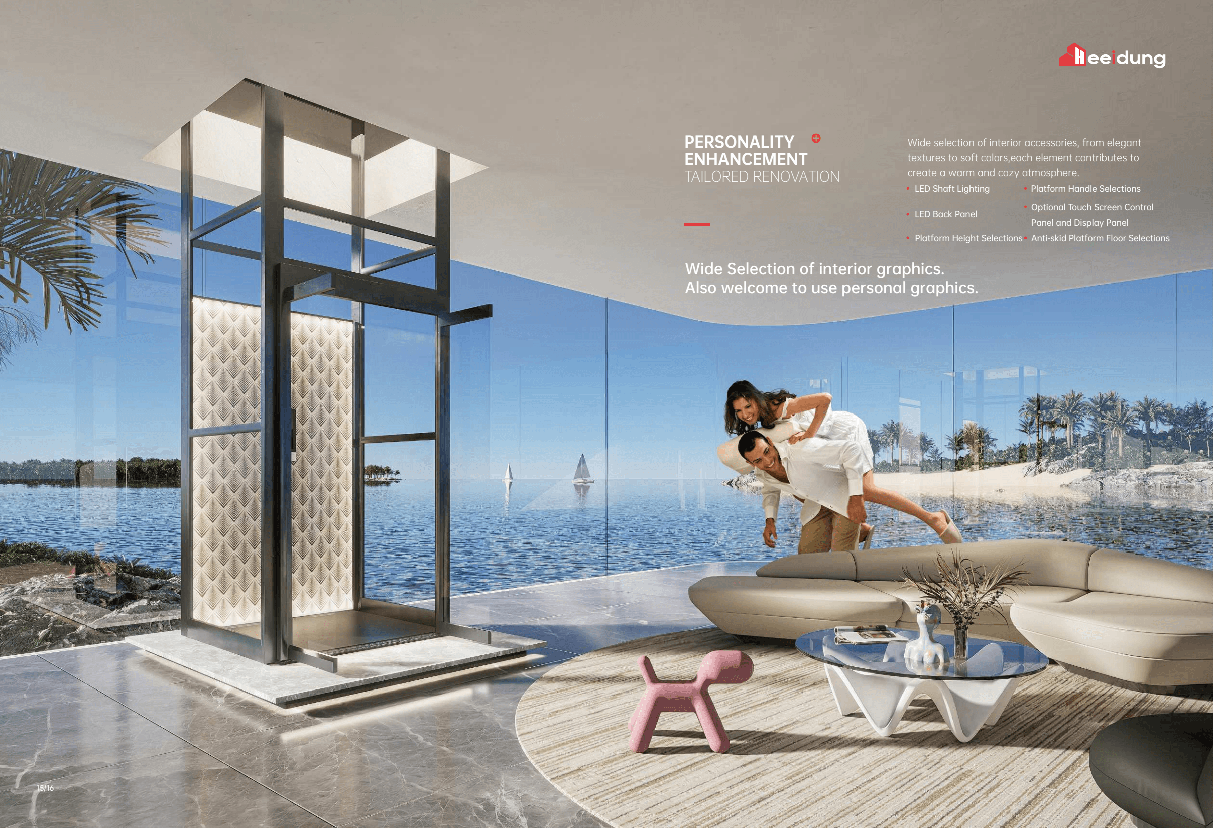 Thang máy trục vít Heeidung 14 Heeidung英文版产品手册2 9