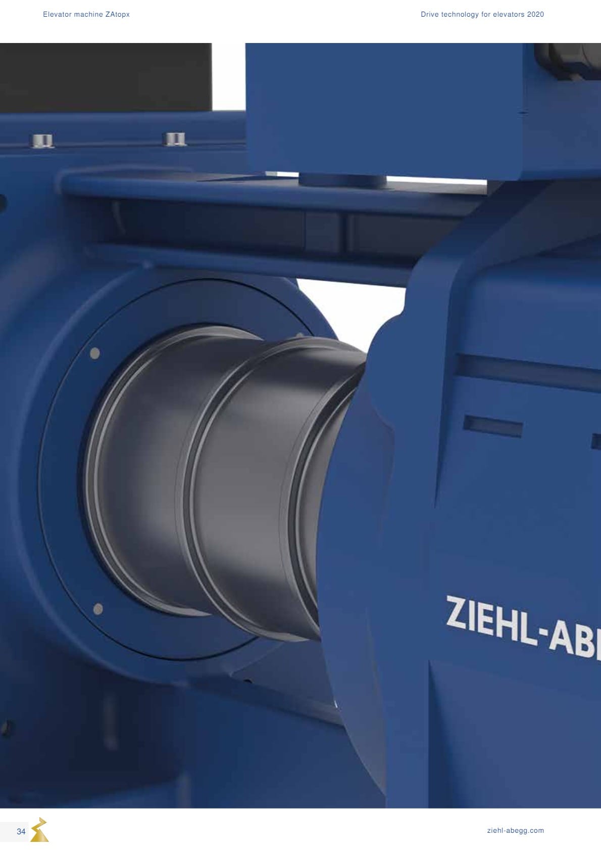 Động cơ ZIEHL-ABEGG 34 Dong co Ziehl abegg san xuat tai Duc 34