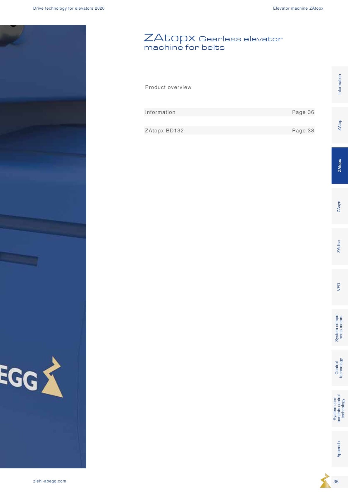 Động cơ ZIEHL-ABEGG 35 Dong co Ziehl abegg san xuat tai Duc 35