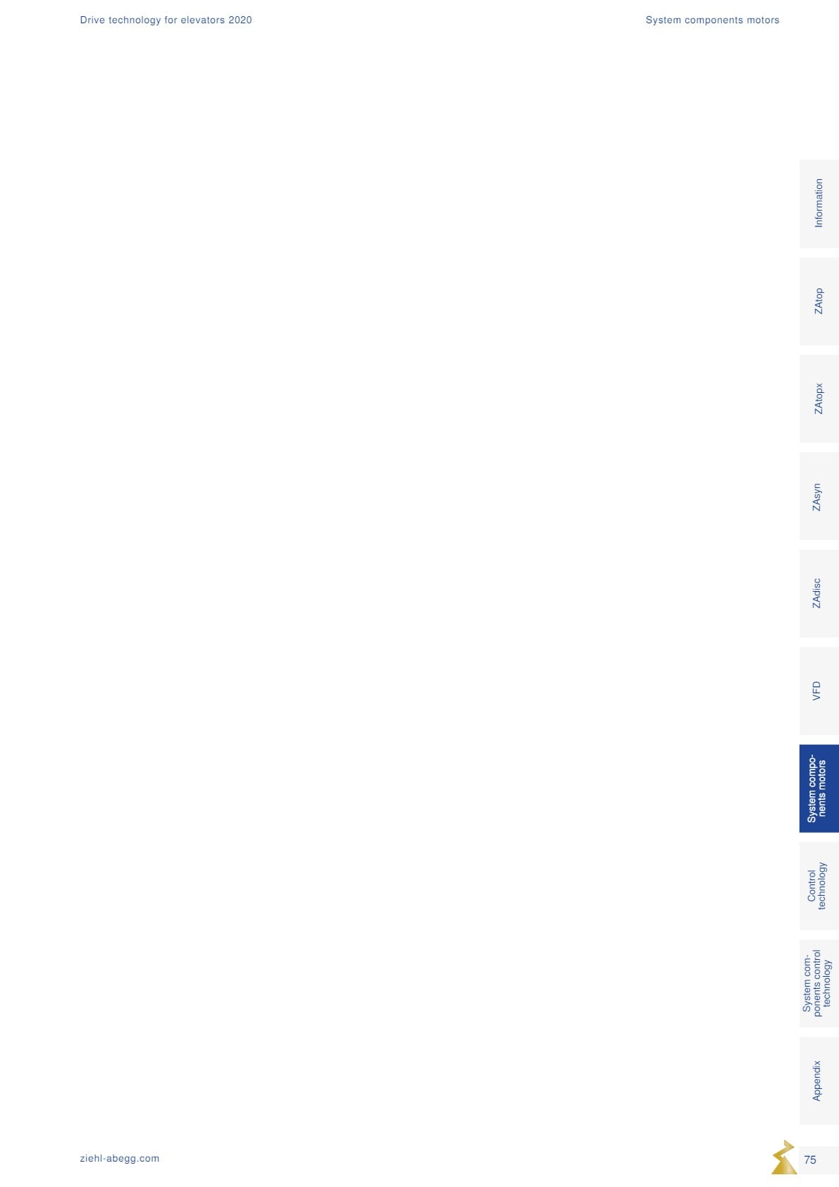 Động cơ ZIEHL-ABEGG 75 Dong co Ziehl abegg san xuat tai Duc 75