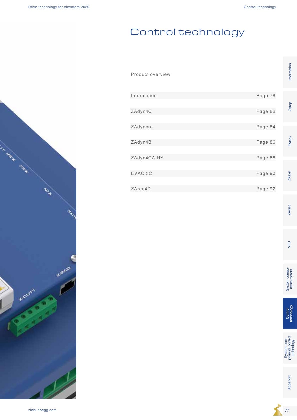 Động cơ ZIEHL-ABEGG 77 Dong co Ziehl abegg san xuat tai Duc 77