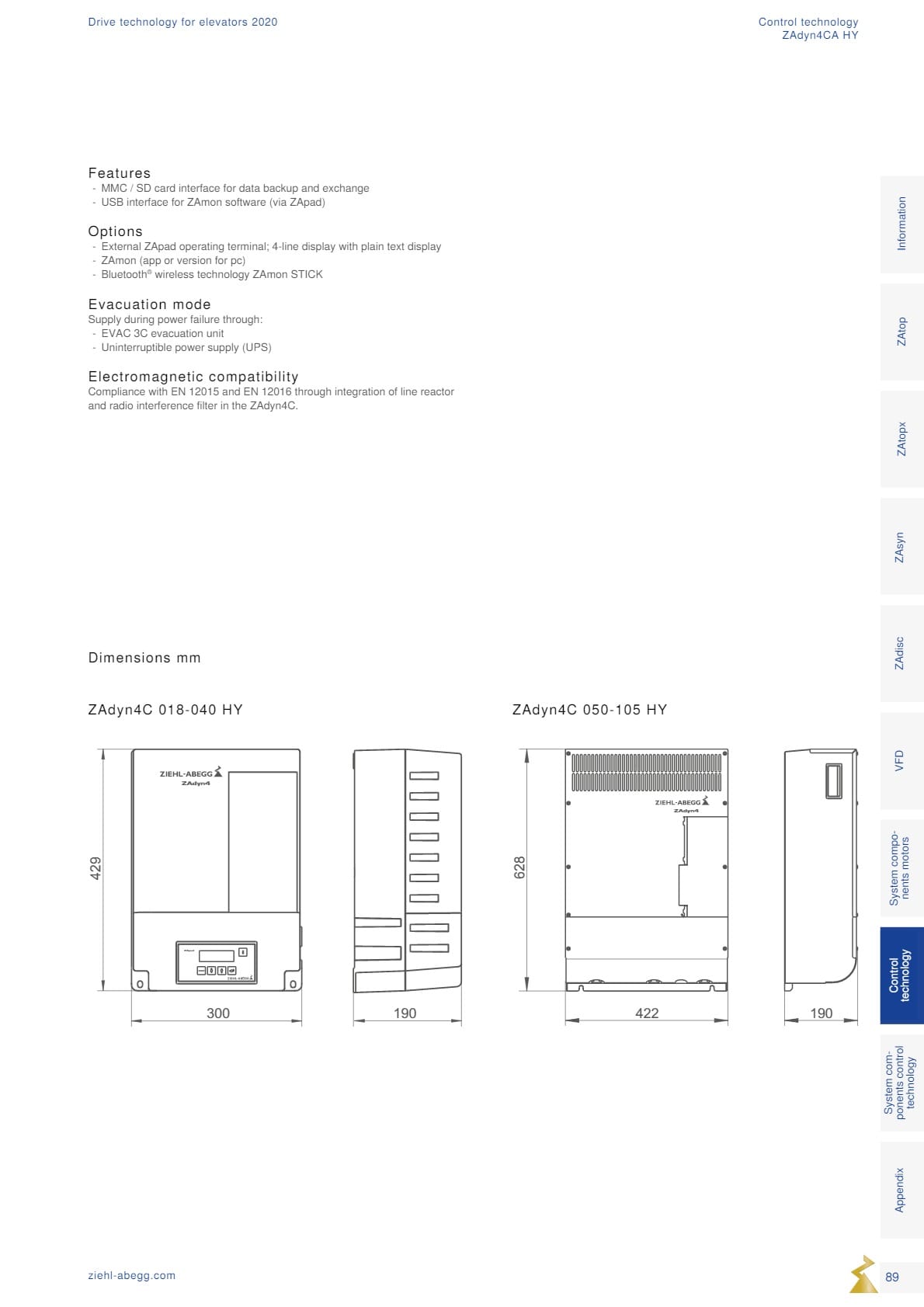 Động cơ ZIEHL-ABEGG 89 Dong co Ziehl abegg san xuat tai Duc 89
